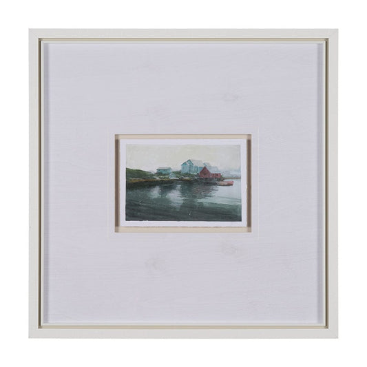 Mercana - East Coast View II by Mercana Studio a Hand Embellished Framed Art Print Matted under Glass - 15604 view 1