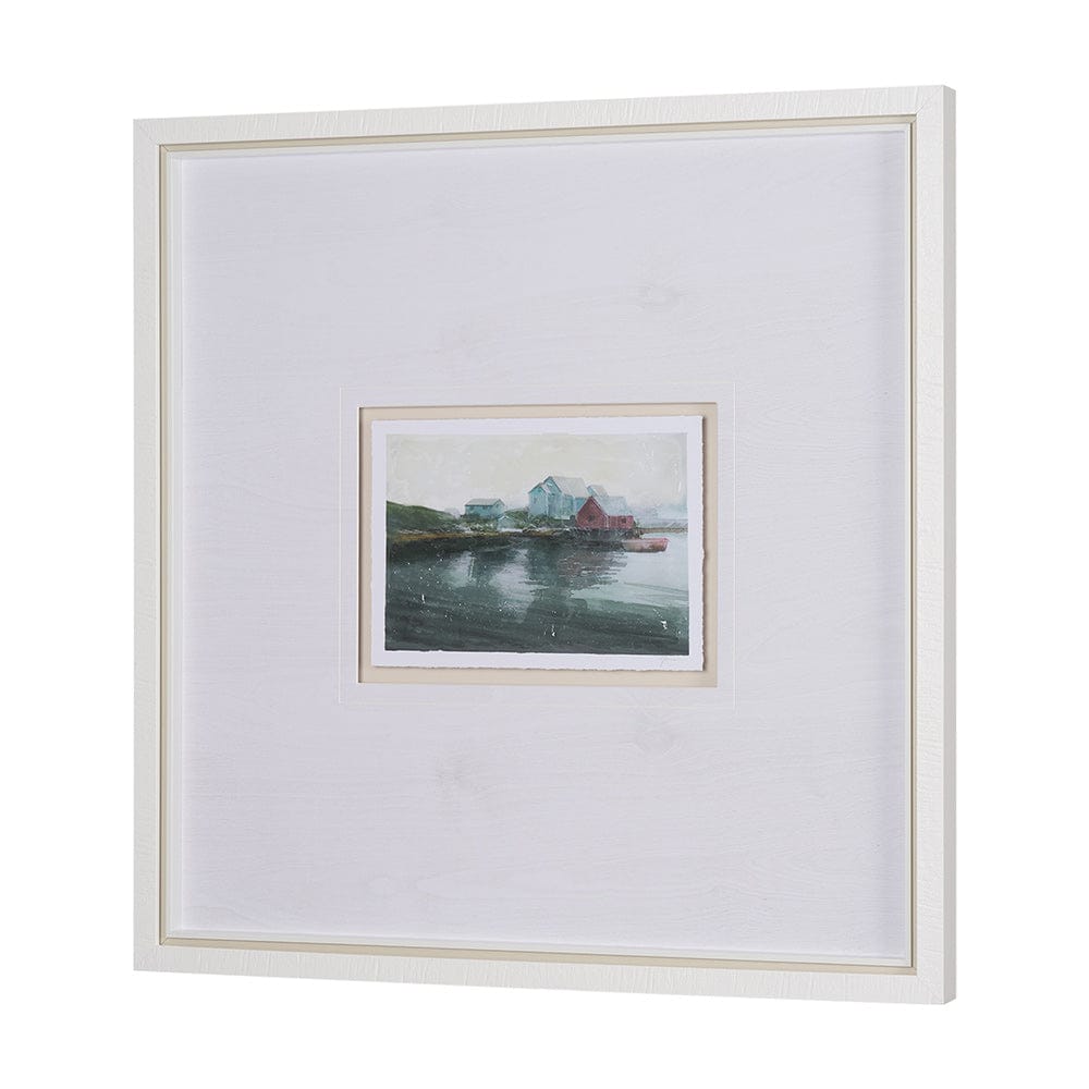 Mercana - East Coast View II by Mercana Studio a Hand Embellished Framed Art Print Matted under Glass - 15604 view 2