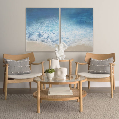 Mercana - Ebb & Flow II by Victoria Borges a Hand Embellished Textured Canvas - 101080-S view 2