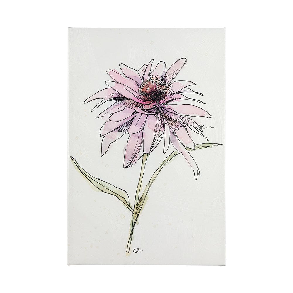 Mercana - Echinacea I by Mercana Studio a Hand Embellished Textured Canvas - 101884-L view 1