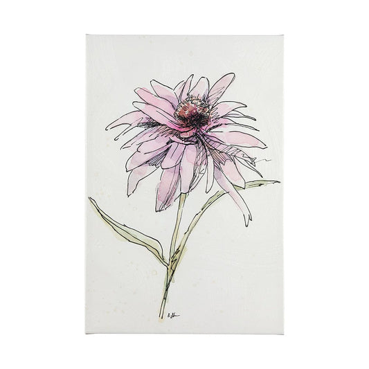 Mercana - Echinacea I by Mercana Studio a Hand Embellished Textured Canvas - 101884-L view 1