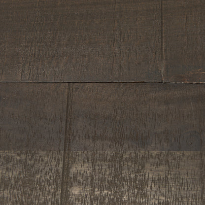 Mercana - Eclipse Antique Brass Metal Drum Base w/ Dark Brown Wood Top End/Side Table - 70241_CLOSEOUT view 9