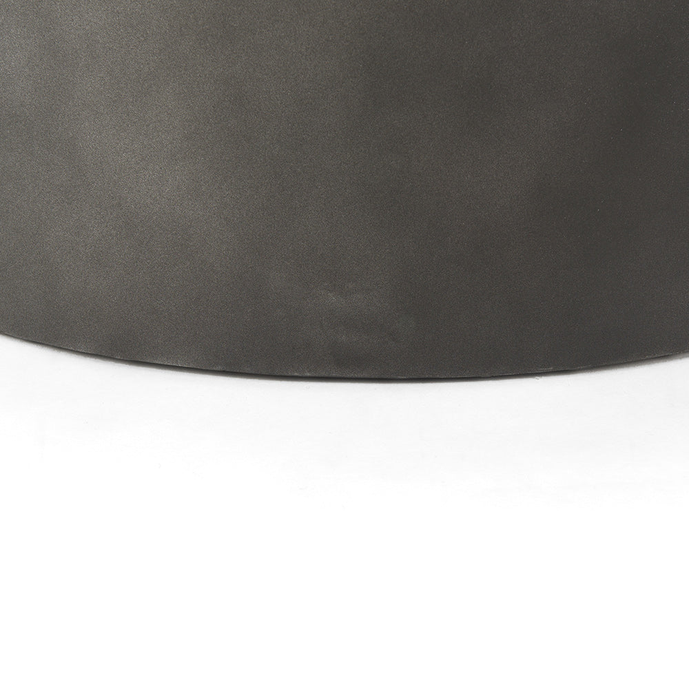Mercana - Eclipse Gunmetal Gray Drum Base w/ Brown Wood Top Nested Coffee Table - 70240 view 11