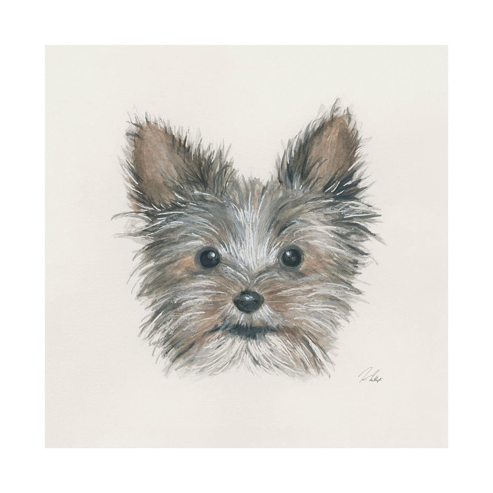 Mercana - Eddie Yorkie 1 by Mercana Studio a Hand Embellished Textured Canvas - 101775-L view 1