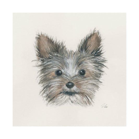 Mercana - Eddie Yorkie 1 by Mercana Studio a Hand Embellished Textured Canvas - 101775-L view 1