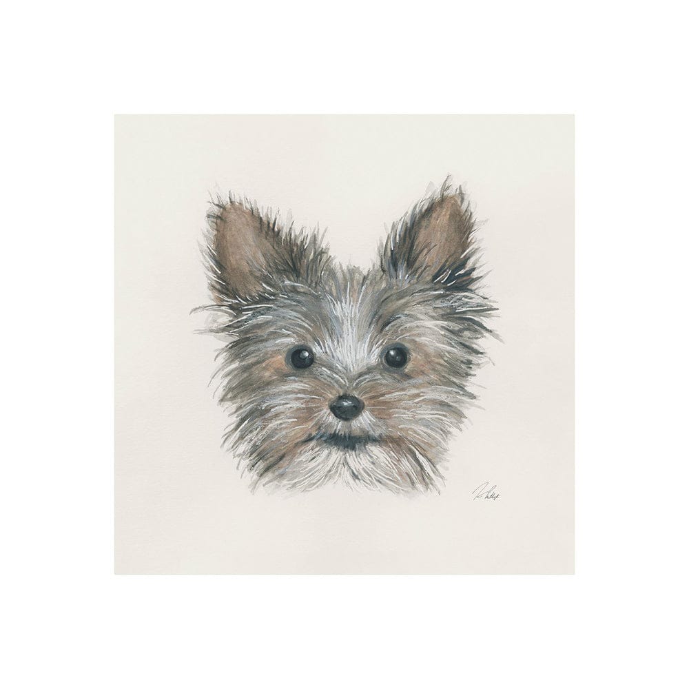 Mercana - Eddie Yorkie 1 by Mercana Studio a Hand Embellished Textured Canvas - 101775-S view 1