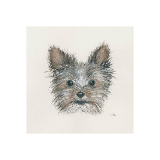 Mercana - Eddie Yorkie 1 by Mercana Studio a Hand Embellished Textured Canvas - 101775-S view 1