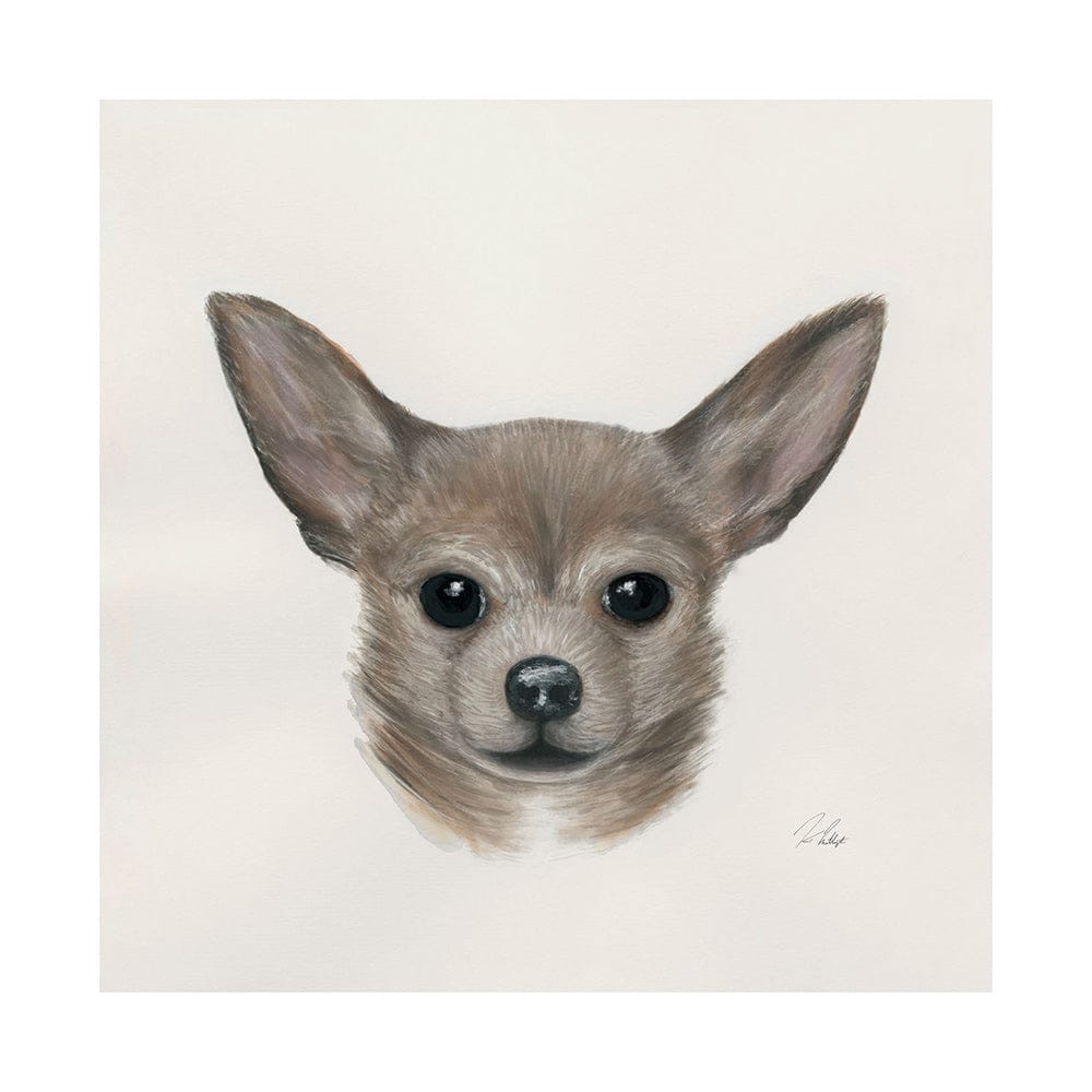 Mercana - Eddie Yorkie 1 by Mercana Studio a Hand Embellished Textured Canvas - 101776-L view 1
