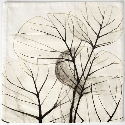 Mercana - Edge of Twilight 18 x 18 Leaf Pattern Decorative Pillow Cover - 67329 view 2