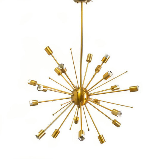 Mercana - Edisonna II 38"D Gold Sputnik Twenty Bulb Chandelier - 65190_CLOSEOUT view 1