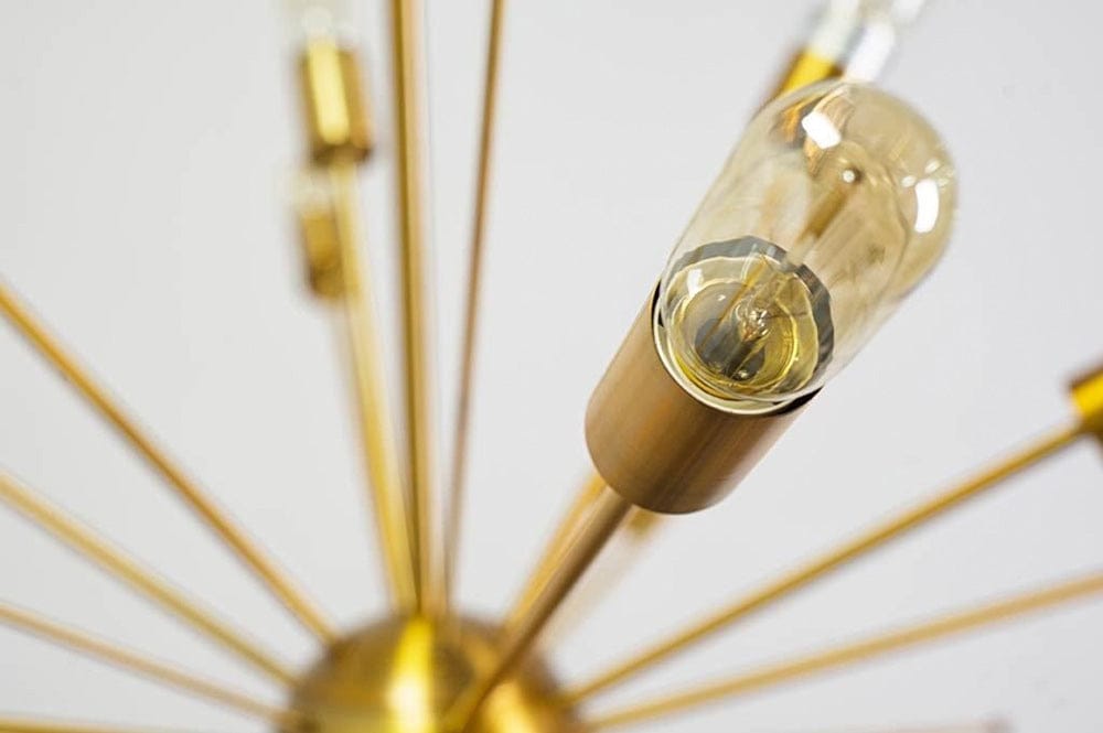 Mercana - Edisonna II 38"D Gold Sputnik Twenty Bulb Chandelier - 65190_CLOSEOUT view 3