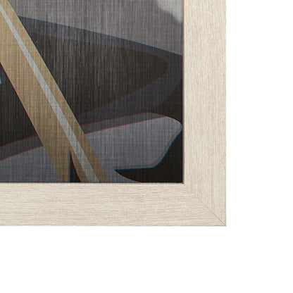 Mercana - Edmonton Go Canada L by Mercana Studio a Hand Embellished Decograph Framed Art Print - 13787 view 3