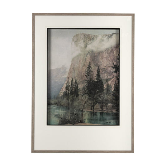Mercana - El Capitan by Mercana Studio a Hand Embellished Textured Framed Art Photograph Matted under Glass - 14941 view 1
