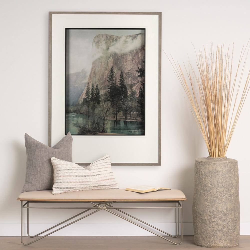 Mercana - El Capitan by Mercana Studio a Hand Embellished Textured Framed Art Photograph Matted under Glass - 14941 view 8