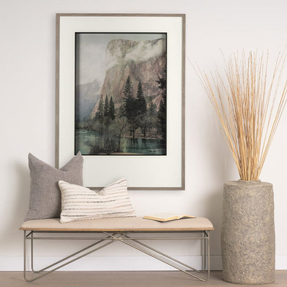 Mercana - El Capitan by Mercana Studio a Hand Embellished Textured Framed Art Photograph Matted under Glass - 14941 view 8