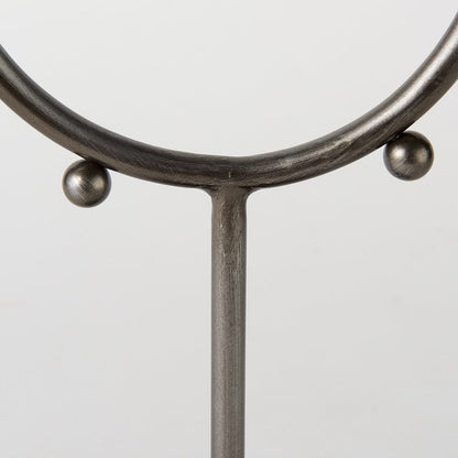 Mercana - Elio 7.5L x 3.0W x 13.2H Small Studded Hoop Object - 69678 view 7