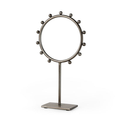 Mercana - Elio 8.3L x 3.0W x 15.0H Large Studded Hoop Object - 69679 view 1