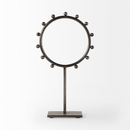 Mercana - Elio 8.3L x 3.0W x 15.0H Large Studded Hoop Object - 69679 view 2