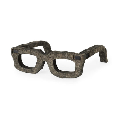 Mercana - Elliot 13L x 14W Brown Wooden Eyeglasses - 57958 view 1