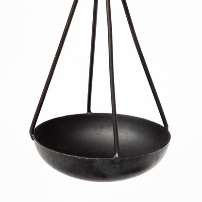 Mercana - Ellis 10L x 4W Black Metal Vintage Inspired Weighing Scale - 68855 view 7