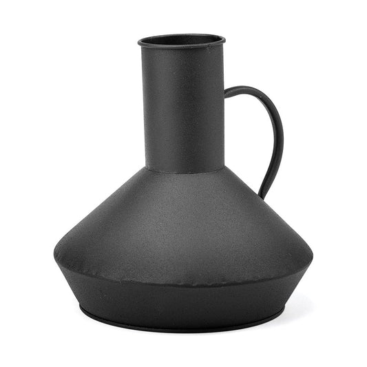 Mercana - Emily I 8L x 8W Black Metal Decorative Jug - 68537_CLOSEOUT view 1