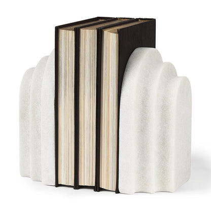 Mercana - Empire Granite Resin Arc Book End Set - 70181 view 1