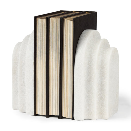 Mercana - Empire Granite Resin Arc Book End Set - 70181 view 1