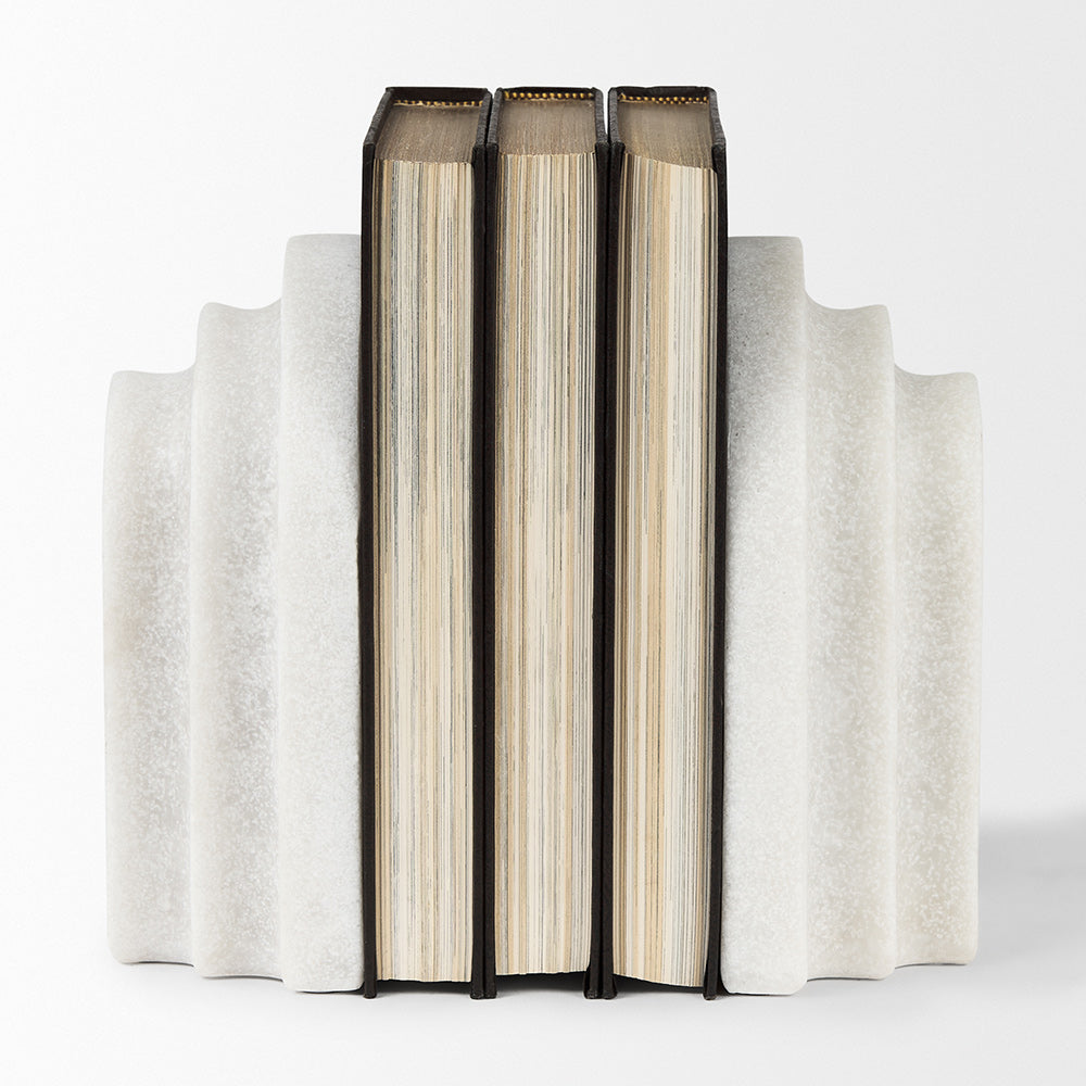 Mercana - Empire Granite Resin Arc Book End Set - 70181 view 2