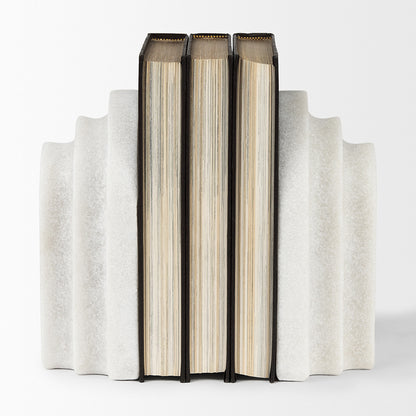 Mercana - Empire Granite Resin Arc Book End Set - 70181 view 2