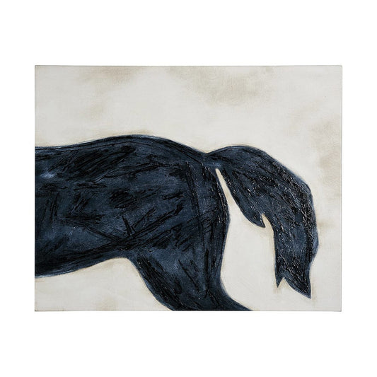 Mercana - Equestrian Beauties - Close by Kristine Hegre a Hand Embellished Textured Canvas - 101576-L view 1