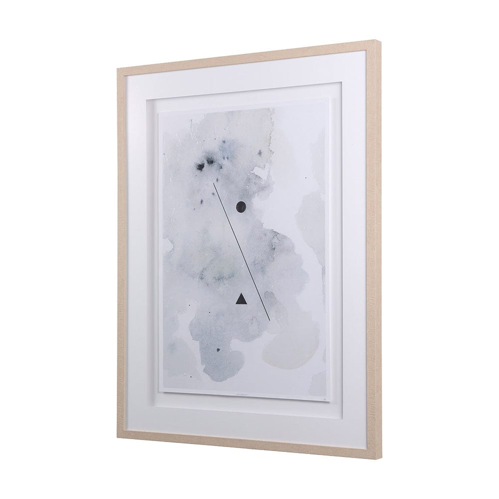 Mercana - Equilibrium I by Mercana Studio a Hand Embellished Textured Framed Art Print Matted under Glass - 14091 view 2