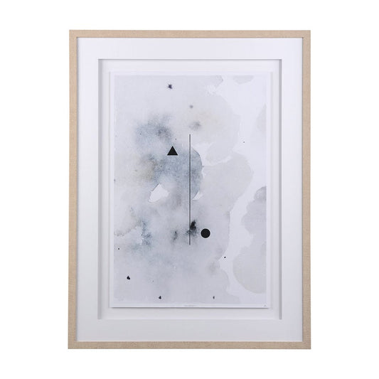 Mercana - Equilibrium II by Mercana Studio a Hand Embellished Textured Framed Art Print Matted under Glass - 14092 view 1