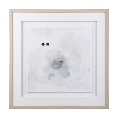 Mercana - Equilibrium III by Mercana Studio a Hand Embellished Textured Framed Art Print Matted under Glass - 14089 view 1