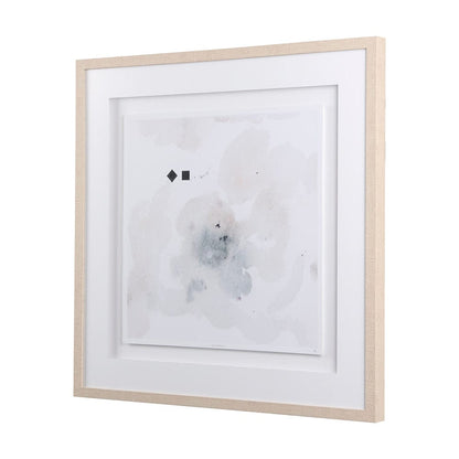 Mercana - Equilibrium III by Mercana Studio a Hand Embellished Textured Framed Art Print Matted under Glass - 14089 view 2