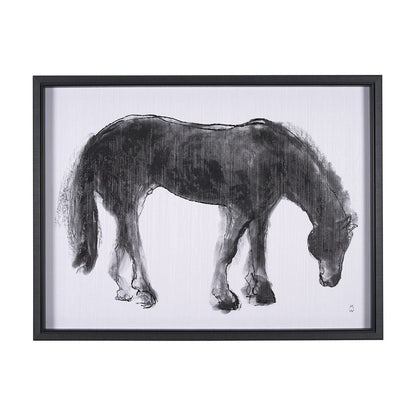 Mercana - Equine Sketch 3 by Manny Woodart a Hand Embellished Textured Framed Art Print - 15307 view 1