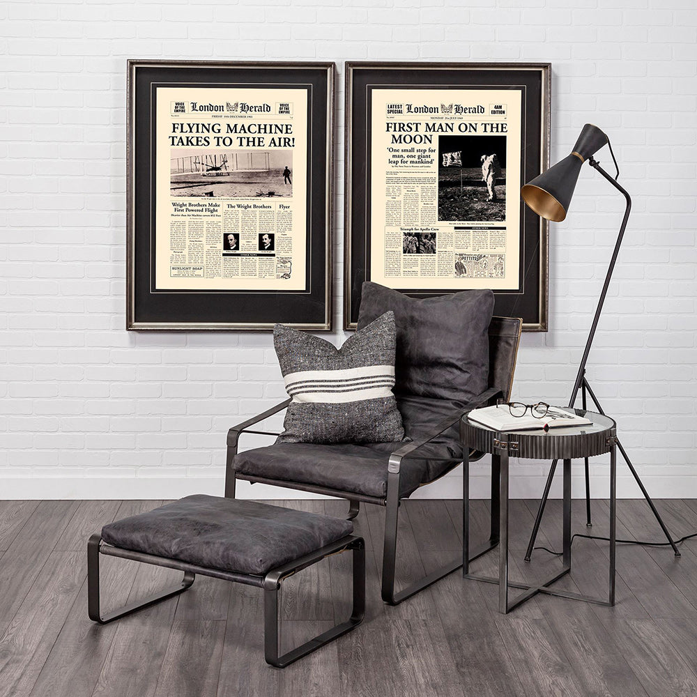 Mercana - Eris III 58.3"H Black/Brass Metal Cone Shade Floor Lamp - 68977 view 6