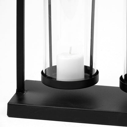 Mercana - Erlen Black Metal Hanging Votive Five Candle Table Candle Holder - 68601_CLOSEOUT view 4