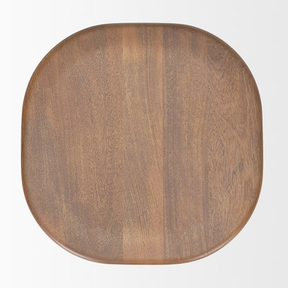 Mercana - Ernest Medium Brown Wood Counter Stool - 70590_CLOSEOUT view 5