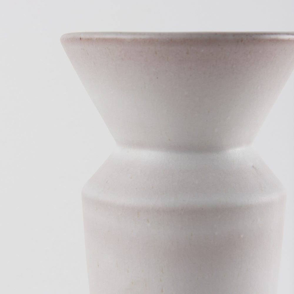 Mercana - Esme 4.5L x 4.5W x 10.4H Whitewashed Ceramic Vase - 69807_CLOSEOUT view 6