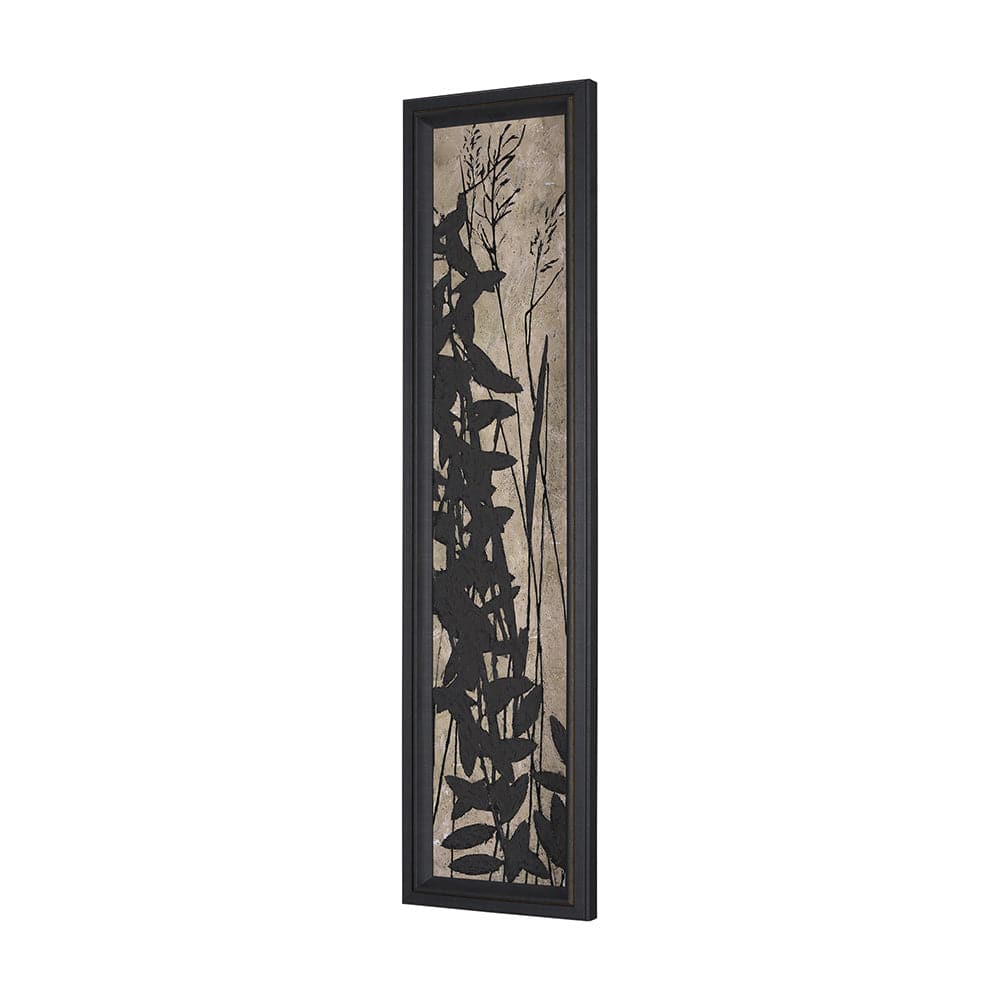 Mercana - Etched Silouette I by Mercana Studio a Hand Embellished Textured Framed Art Print - 15285 view 2