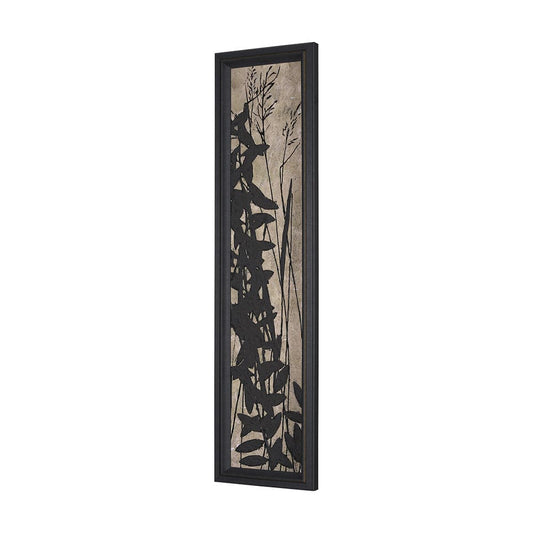 Mercana - Etched Silouette I by Mercana Studio a Hand Embellished Textured Framed Art Print - 15285 view 2