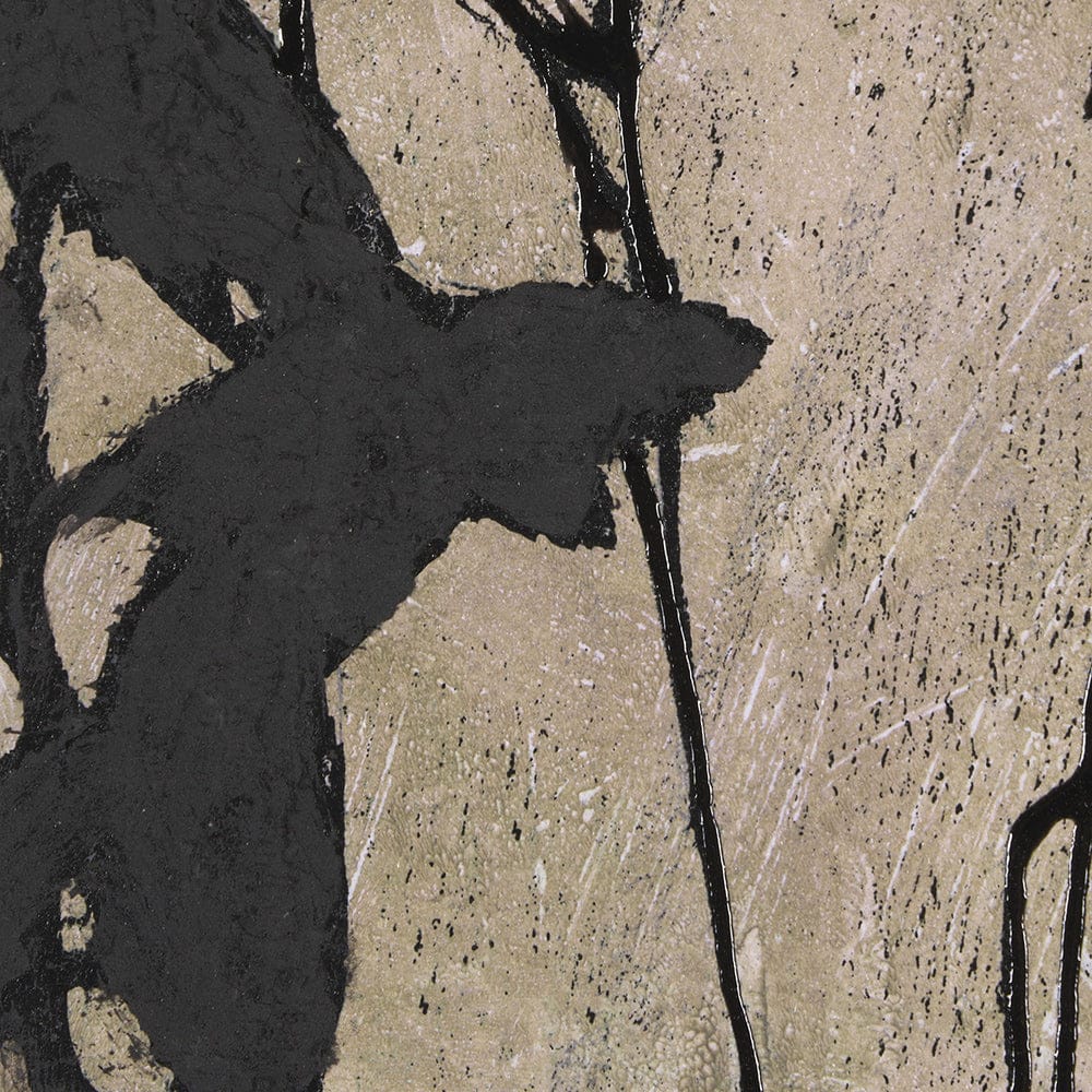 Mercana - Etched Silouette I by Mercana Studio a Hand Embellished Textured Framed Art Print - 15285 view 7