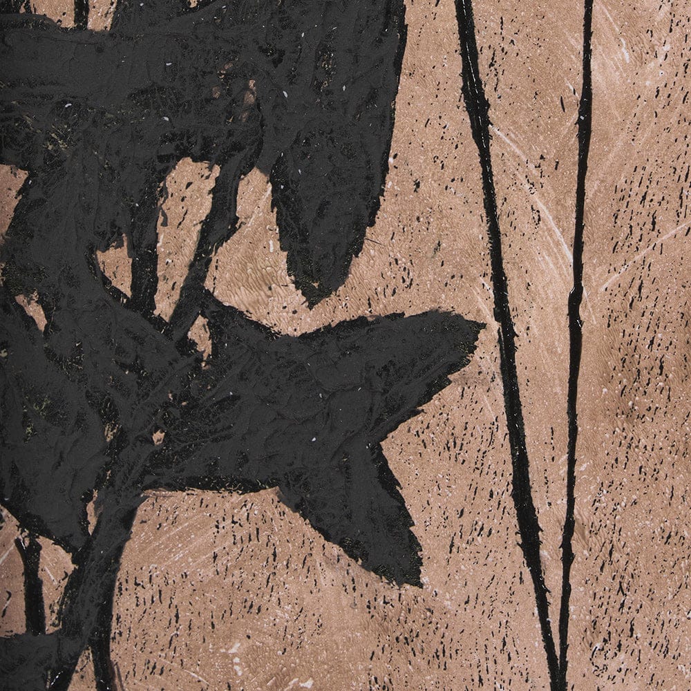 Mercana - Etched Silouette III by Mercana Studio a Hand Embellished Textured Framed Art Print - 15287 view 6