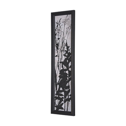 Mercana - Etched Silouette IV by Mercana Studio a Hand Embellished Textured Framed Art Print - 15288 view 2