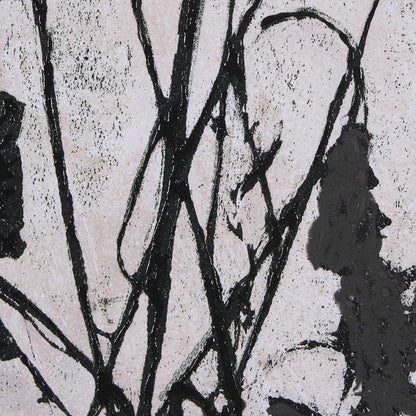 Mercana - Etched Silouette IV by Mercana Studio a Hand Embellished Textured Framed Art Print - 15288 view 7