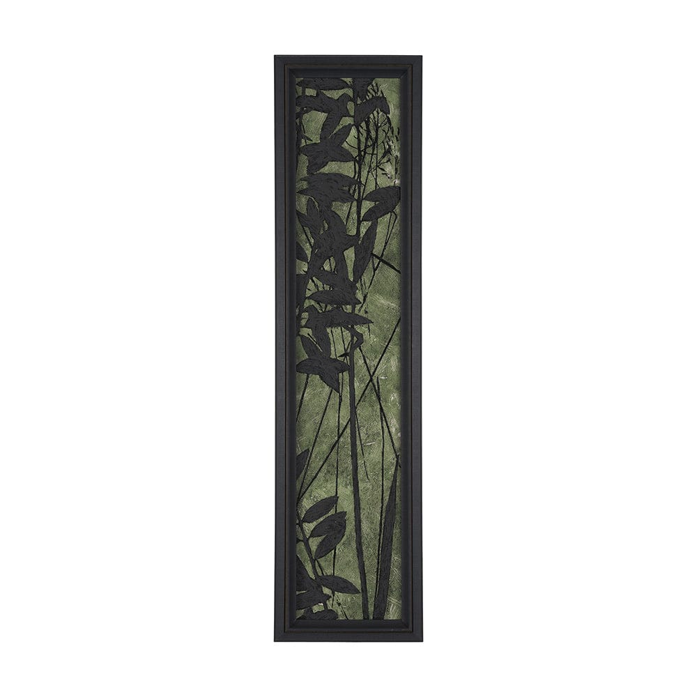 Mercana - Etched Silouette V by Mercana Studio a Hand Embellished Textured Framed Art Print - 15289 view 1