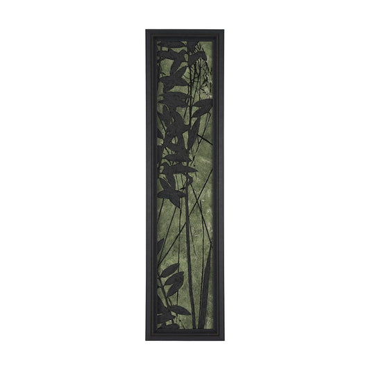 Mercana - Etched Silouette V by Mercana Studio a Hand Embellished Textured Framed Art Print - 15289 view 1