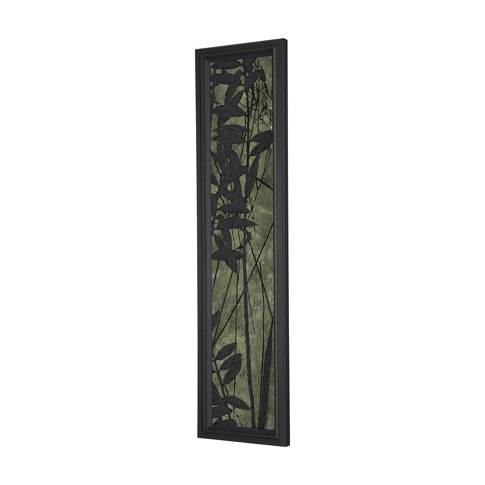 Mercana - Etched Silouette V by Mercana Studio a Hand Embellished Textured Framed Art Print - 15289 view 2