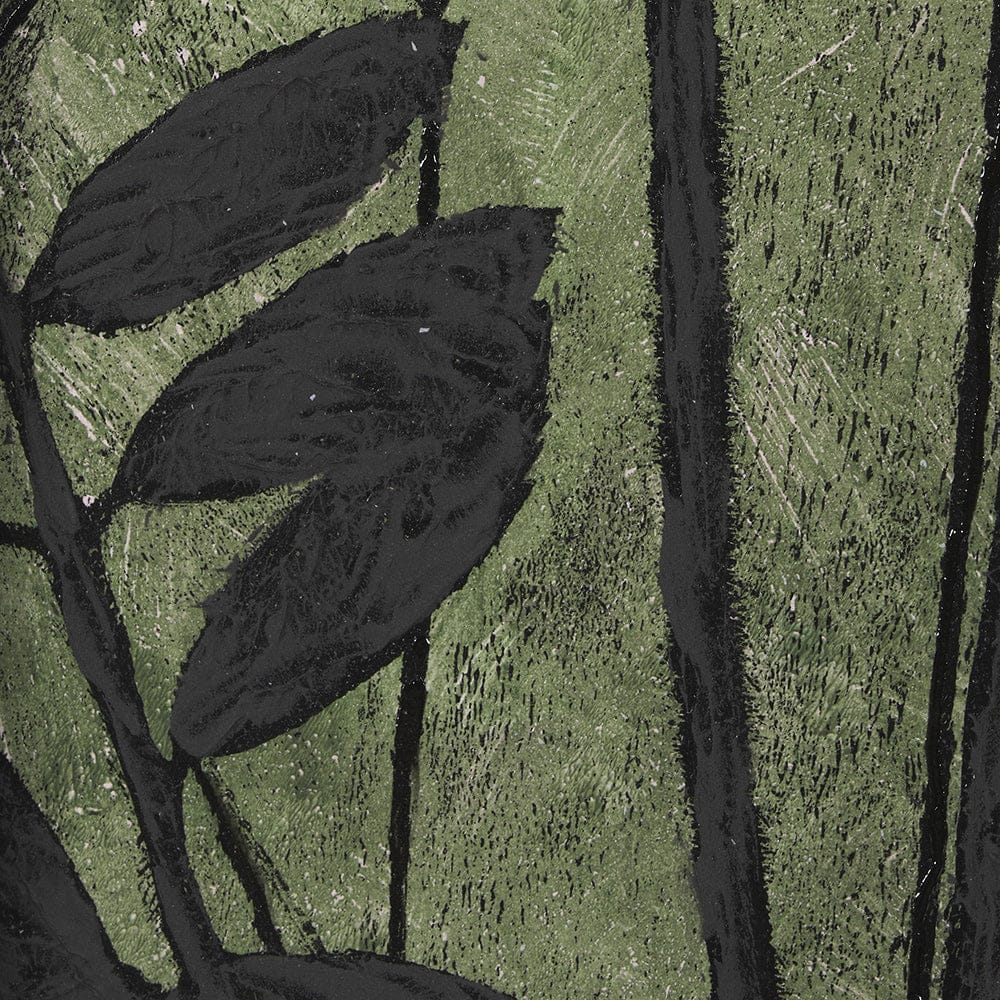 Mercana - Etched Silouette V by Mercana Studio a Hand Embellished Textured Framed Art Print - 15289 view 6
