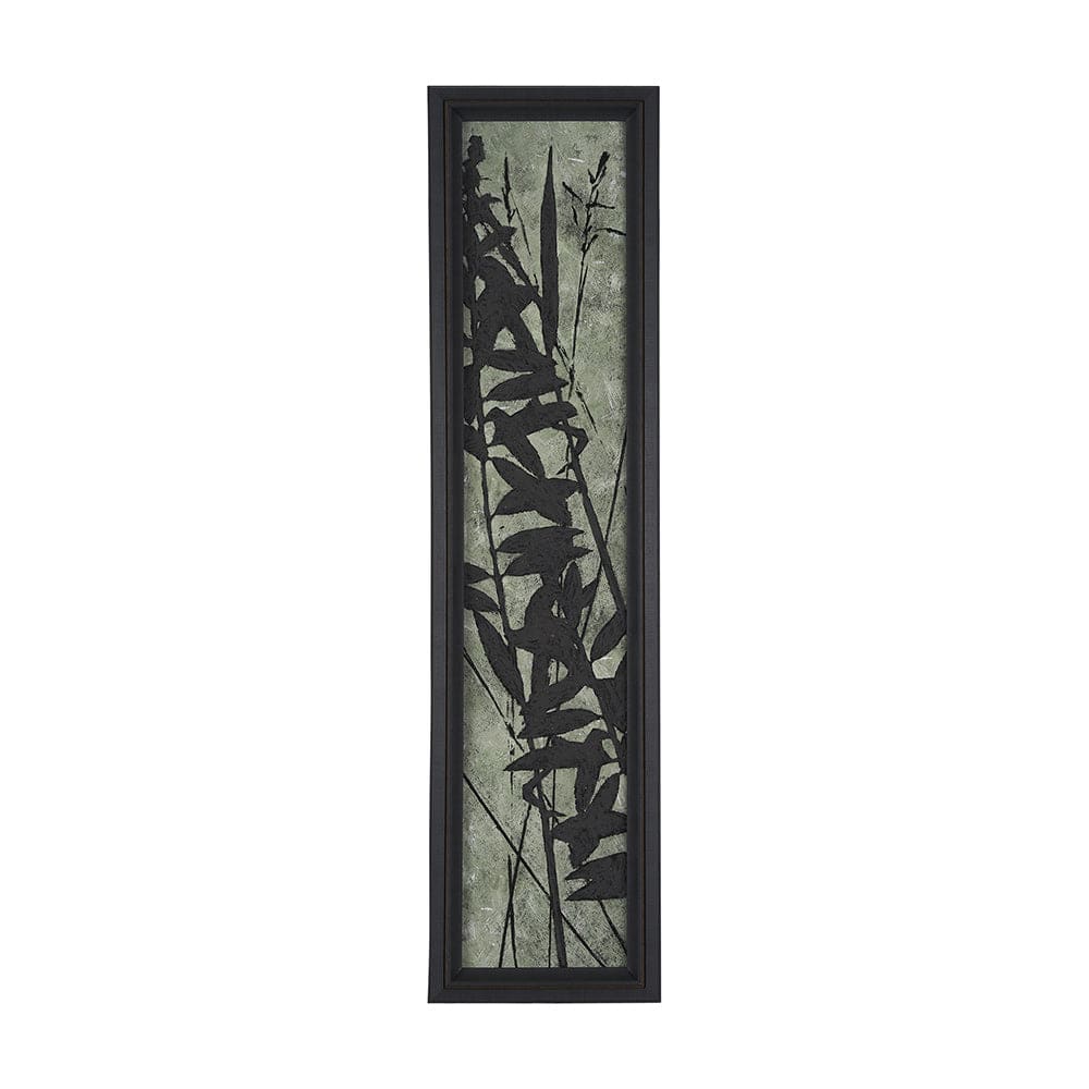 Mercana - Etched Silouette VI by Mercana Studio a Hand Embellished Textured Framed Art Print - 15290 view 1